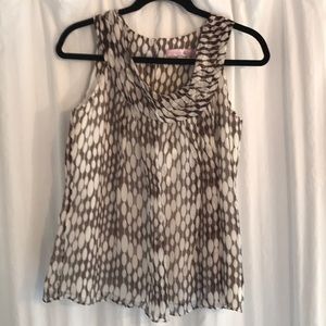 Lined silk blouse size S